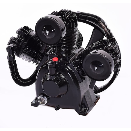 Mega Compressor Air Compressor Replcemnt Pump 7.5-10HP Hi Flw Head Unload 45CFM, 40PSI 0201-P10TU